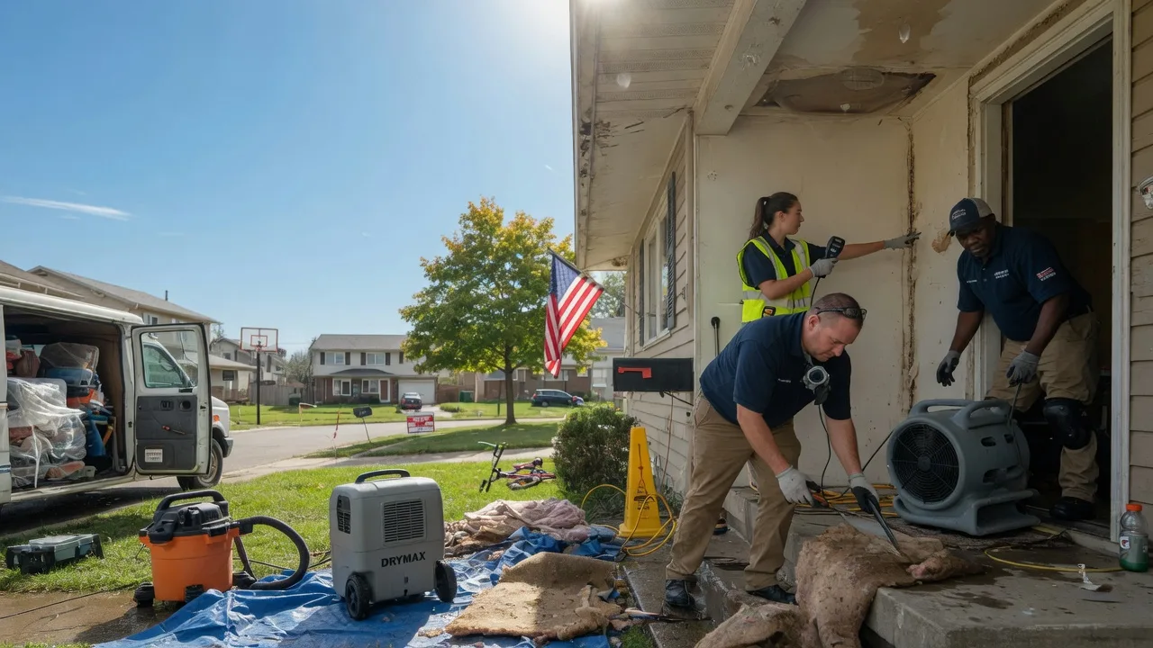 Water Damage Restoration in Java, SD near me